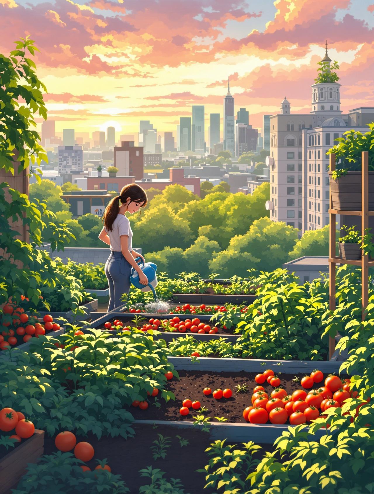 短剧吧 - 屋顶上的菜园